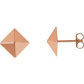 Pyramid Earrings