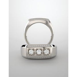1/2 CTW Diamond Men's Ring