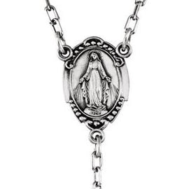 Dyed Green Quartz Rosary