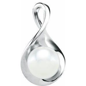 Freshwater Cultured Pearl Freeform Pendant