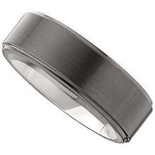 Load image into Gallery viewer, Ceramic Couture® 8 mm Ridged Band
