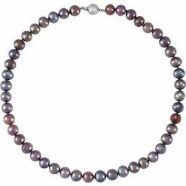 Black Freshwater Cultured Pearl 7.75