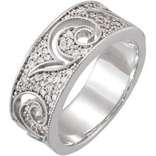 Load image into Gallery viewer, 3/8 CTW Diamond Anniversary Band
