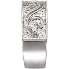 Load image into Gallery viewer, 1/2 CTW Diamond Etruscan Anniversary Band

