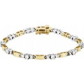 1 3/4 CTW Diamond Line Bracelet