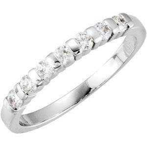 1/5 CTW Diamond Anniversary Ring