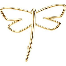 44x36 mm Dragonfly Brooch
