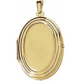 Oval Shaped Locket
