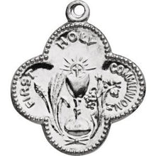 Load image into Gallery viewer, 17.75 mm First Holy Communion Medal
