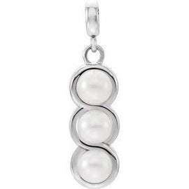 4.0-4.5 mm Freshwater Cultured Pearl Pendant