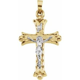 32x23 mm Hollow Crucifix Pendant