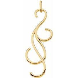 Swirl & Curl Pendant