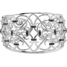 Load image into Gallery viewer, Filigree Scroll Cuff Bracelet
