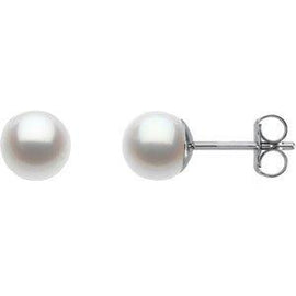 Freshwater Cultured Pearl Stud Earrings
