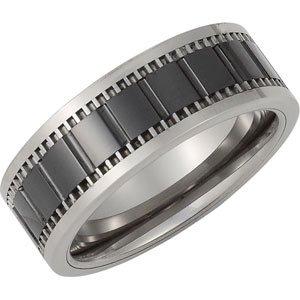 8.3 mm Grooved & Ridged Band