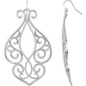 Filigree Scroll Earrings