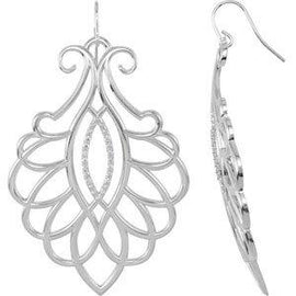 Filigree Scroll Earrings