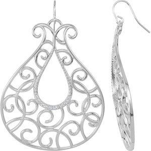 Filigree Scroll Earrings