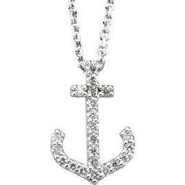.08 CTW Diamond Anchor 16