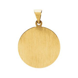 20 mm Round Pope John Paul II Hollow Medal