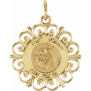 18 mm St. Anthony Medal