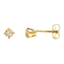 Load image into Gallery viewer, .06 CTW Diamond Earrings

