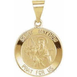 15 mm Round Hollow St. Matthew Medal