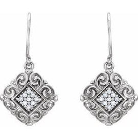 .18 CTW Diamond Sculptural-Inspired Earrings
