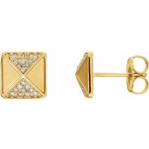 .10 CTW Diamond Accented Earrings