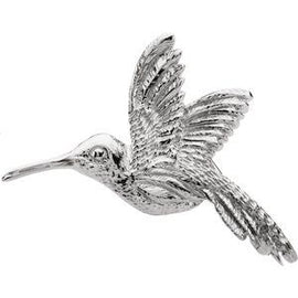 27x25 mm Hummingbird Brooch