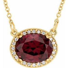 Load image into Gallery viewer, .05 CTW Diamond 16.5&quot; Necklace
