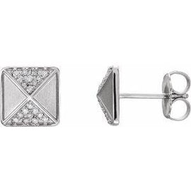 .10 CTW Diamond Accented Earrings