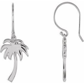Petite Palm Tree Earrings