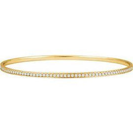 1 1/2 CTW Diamond Bangle Bracelet 7