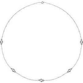 14K Yellow 1/5 CTW Lab-Grown Diamond 3-Station 18