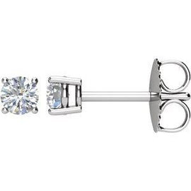 1/4 CTW Diamond Stud Earrings