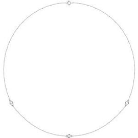 14K Yellow 1/5 CTW Lab-Grown Diamond 3-Station 18