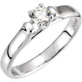 1/2 CTW Diamond Solitaire Engagement Ring