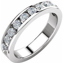 Load image into Gallery viewer, 3/4 CTW Diamond Anniversary Band
