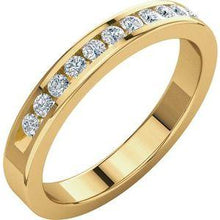 Load image into Gallery viewer, 1/4 CTW Diamond Classic Channel-Set Anniversary Band
