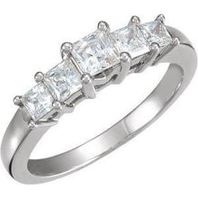 Load image into Gallery viewer, 1 CTW Diamond Anniversary Band
