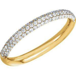3/8 CTW Diamond Pavé Anniversary Band