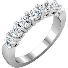 Load image into Gallery viewer, 1 CTW Diamond Anniversary Band
