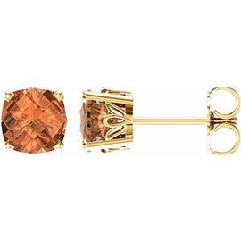 Chatham® Lab-Created Emerald Earrings