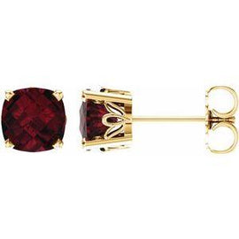 Chatham® Lab-Created Emerald Earrings