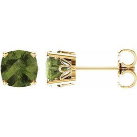 Chatham® Lab-Created Emerald Earrings