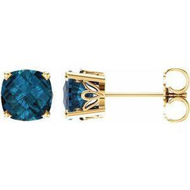 Chatham® Lab-Created Emerald Earrings