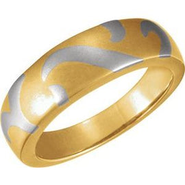 6 mm Inlaid Design Band