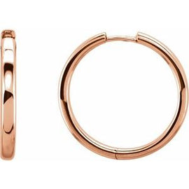 38.7 mm Hinged Hoop Earrings