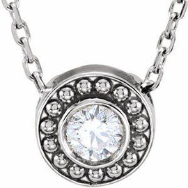 1/10 CTW Diamond Beaded Slide 16